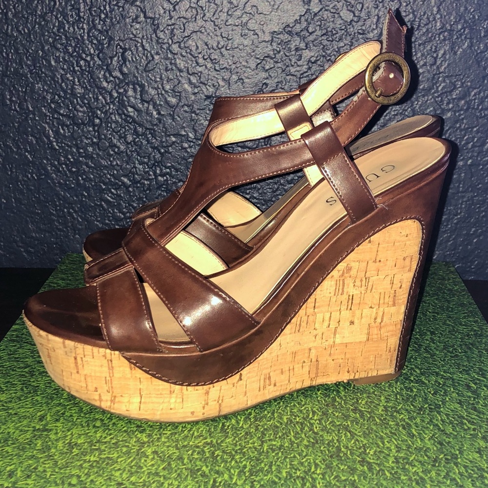Guess Platform Wedges